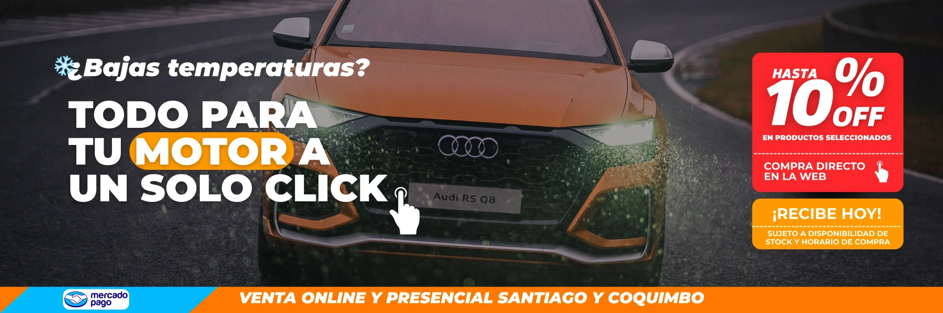 Todo para tu motor a un solo click — hasta 10% off