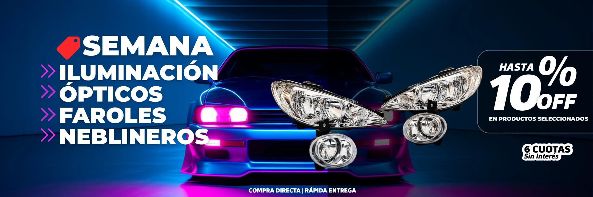 Semana de iluminación, ópticos, faroles y neblineros